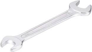 GSK Cut Double End Open Spanner Plated, 24 X 27 24 mm, 27 mm Double Sided Open End Wrench