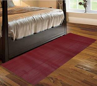 KUBER INDUSTRIES Maroon PVC Runner