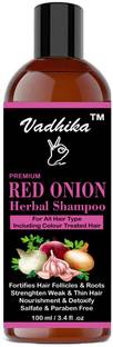 Vadhika Premium Red Onion Herbal Shampoo For Hair Growth 100ml