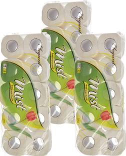 Mist Ultra Soft Clean Care Embossed Toilet tissue Paper Toilet Paper Roll