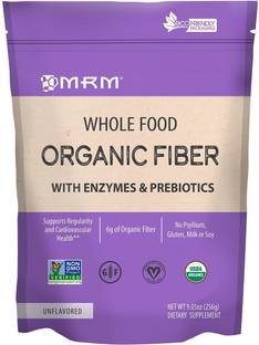 MRM Organic Fiber with Enzymes and Prebiotics, Unflavored, 9.3 oz (256 g)