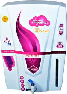 Aqua Fresh white c ALAKALINE Mineral+ro+uv+uf+tds 15 L 12 L RO + UV + UF + TDS Water Purifier