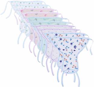 Fareto INFANT SINGLE LAYER HOSIERY NAPPY COMBO OF 12(0-3 MONTHS)