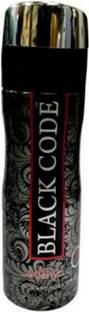 St. Louis Black Code Deodorant Body Spray 200ML Deodorant Spray  -  For Men & Women
