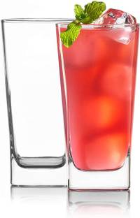 tyche enterprise (Pack of 2) Highball Water and Juice Glass Glass Set Water/Juice Glass