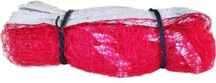 Monofilament 4 Side Tape with 25 M Mesh Red Badminton Net नेट