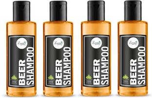 Luster Beer Shampoo For Hair Growth & Roots Repair,For Unisex (Pack of 4)