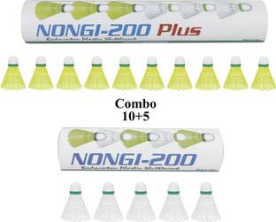 Nongi Plus Plastic Shuttle  - Yellow