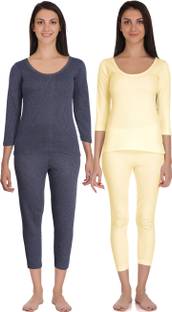 Selfcare Winter Collection Women Top - Pyjama Set Thermal