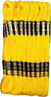 ANCHOR 25 Cross Stitch Cotton Embroidery Thread Floss/Skein Solid Color, #0291`