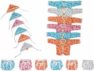 Fareto Infant Just Born Hosiery Cotton Clothing Set (0-3 Months)(Pack Of 18Pcs)