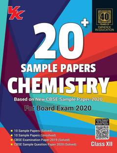 20 Plus Sample Papers Chemistry  - Based on New CBSE Sample Paper-2020 1 Edition