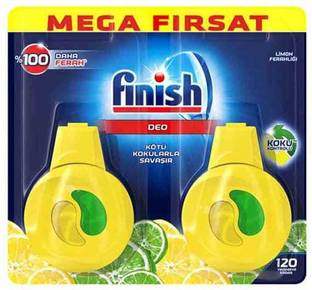 Finish Dishwasher Freshener Pack Lemon Dishwashing Detergent