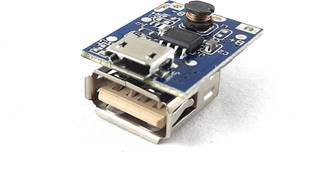 SME Power Bank 5V 2A Charger Circuit Module With Micro USB and USB 2.0 Power Supply Electronic Hobby Kit
