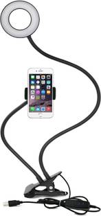 VEKIN LED Selfie Ring Light with Cell Phone Holder Ring Flash