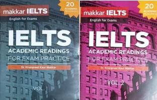 Makkar Ielts Academic Readings For Exam Practice Vol. 1 & Vol. 2 Latest 2019 Edition