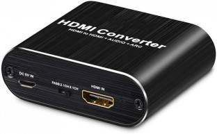 Tobo HDMI to HDMI + Audio (SPDIF, 3.5 mm, ARC) Audio Extractor/Splitter 4K2K 3D Converter. Media Streaming Device