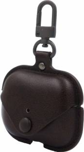 KHR Leather Press Stud Headphone Case