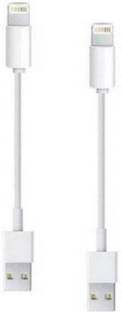 Pacificdeals Lightning Cable 2 A 0.25 m Pack Of 2 Lightning Port USB Data Cable