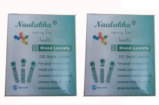 Cityhealth Disposable Sterile 30G Flat Lancet 200 Pricking Needles for Home use Glucometer Lancets