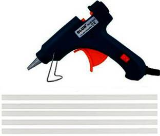 GUNSTICK Glue Gun Black 20W with 5 transparent glue stick Standard Temperature Corded Glue Gun
