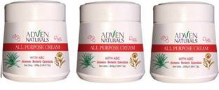 Adven Naturals All Purpose Cream With Aloevera, Berberies And Calendula, Which Suits Every Type Of Skin In All Weather Conditions 100 G (Pack Of 3)