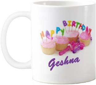 Exoctic Silver Geshna Happy Birthday Quotes 74 Ceramic Coffee Mug