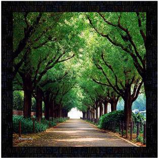 Poster N Frames Poster And Frame Natural Scenery Poster | Home Decoration | Best Gifting Option Digital Reprint 14 inch x 14 inch Painting