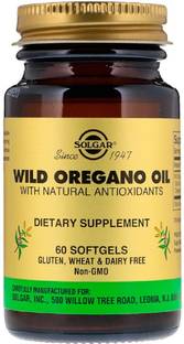 Solgar Wild Oregano Oil, 60 Softgels