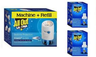 All Out Machine Set + Refill Extra Mosquito Vaporiser Refill