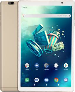 iball iTAB MovieZ 2 GB RAM 32 GB ROM 10.1 inch with Wi-Fi+4G Tablet (Champagne Gold)