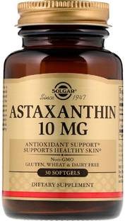 Solgar Astaxanthin, 10 mg, 30 Softgels