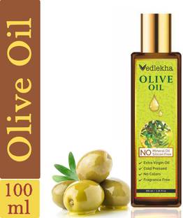 Vedlekha 100% Pure & Organic Olive Oil for Hair, Skin & Body Hair Oil