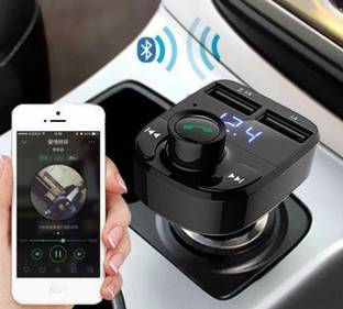 HexaGear v5.0 Car Bluetooth Device with FM Transmitter, USB Cable, FM Player, Transmitter, Car Charger, MP3 Player, Remote Control, 3.5mm Connector, Audio Receiver