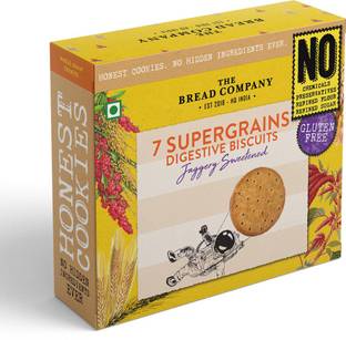 The Bread Company Gluten Free Seven Supergrains Digestive Biscuits Digestive Biscuit