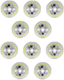 SME 10 Pics 12 Watt Direct On Board LED Bulb Raw Material White Color Light Electronic Hobby Kit