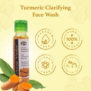 Aloe Veda Turmeric Clarifying - Sulphate Free Face Wash