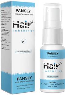 PANSLY Stop Hair Growth Inhibitor Spray for Permanent hair removal for Face & Body Spray