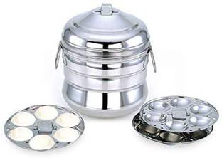 Shoppernation Alisha Heavy Quality 13 Idly Maker Cooker Idli Cooker Steamer Induction & Standard Idli Maker
