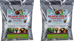 Neetu Sales 100% Organic Vermicompost Fertilizer Manure for Plants Fertilizer