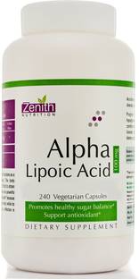Zenith Nutrition Alpha lipoic Acid-100mg-240 Nos