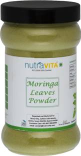 Nutra Vita Moringa Leaves Powder (Freeze Dried,Gluten Free, No Additives, No Preservatives)