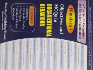 HIMALAYA'S OBJECTIVES AND MCQS IN ORGANISATIONAL BEHAVIOUR