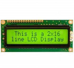 jivith LCD 16x2 Alphanumeric Display (JHD162A) for 8051, AVR, Arduino, PIC, ARM All (Yellow) Electronic Components Electronic Hobby Kit