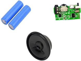 Creative Tech Bluetooth Amplifier Chip, Speaker and Batteries DIY Kit Sound Recorder and Sound Circuit Electronic Hobby Kit