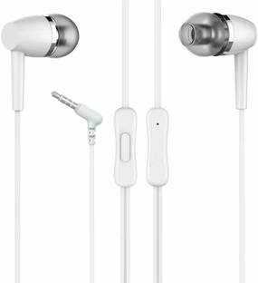 Meyaar Y6 Luv Series Extra Bass Earbuds with L-Shaped 3.5mm Jack Wired