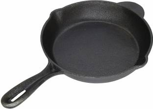 Trilonium PBG22 Pre-Seasoned 8.6 inches Cast Iron Skillet / Fry Pan 22 cm diameter 0.5 L capacity