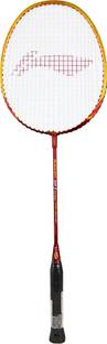 LI-NING Smash XP-1 Red, Gold Strung Badminton Racquet