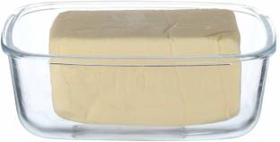 Femora Borosilicate Glass Rectangle Butter Box Dish, 880 ML Baking Dish