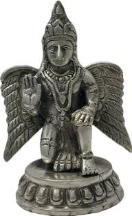 Shoppingrox Shoppingrox Ashtdhatu/Brass Garuda God Idol for Home Décor - 14 cms Small Decorative Showpiece  -  14 cm